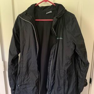 Columbia lined rain coat